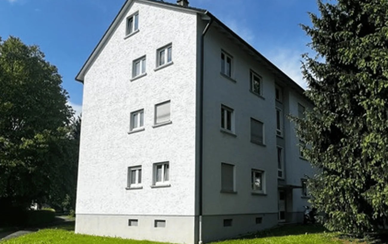 Fassade vor der Renovierung